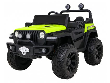 Dětské elektrické autíčko Master of Terain 4x4 zelené