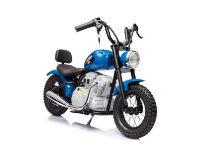 Elektrická motorka A9902 36V 350W modrá