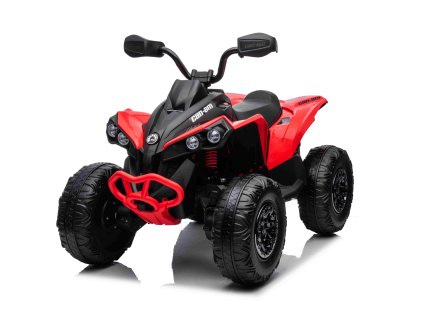 Dětská elektrická čtyřkolka Maverick ATV 2x200W červená