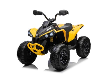 Dětská elektrická čtyřkolka Maverick ATV 2x200W žlutá