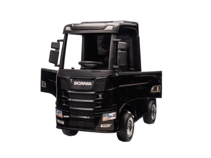 Elektrický kamión Scania 500R 4x45W 2x12V 7AH černý
