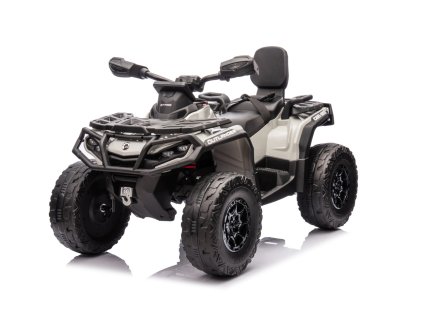 Dětská elektrická čtyřkolka Can-Am Outlander ATV šedá