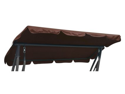 Náhradní stříška pro zahradní houpačku 8078 hnědá