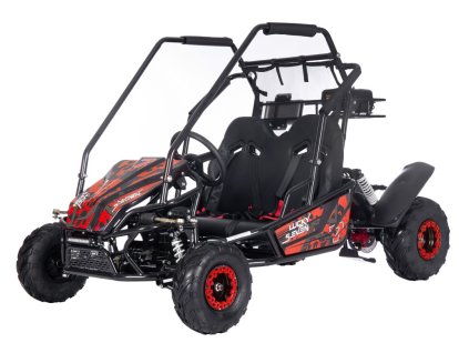 Benzínová BUGGY LUCKY SEVEN LIFT červená