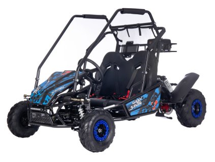 Benzínová BUGGY LUCKY SEVEN LIFT modrá 1