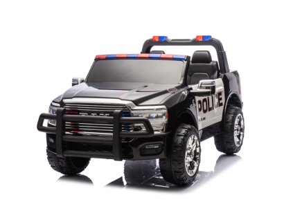 Elektrické policejní autíčko RAM 3500 černé