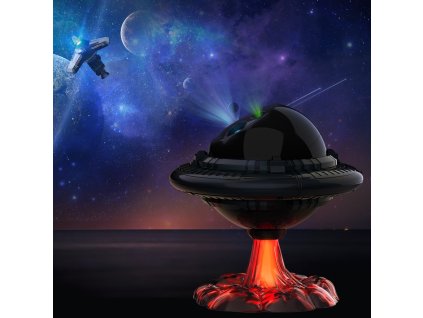 Aga Hvězdný projektor UFO s dálkovým ovládáním