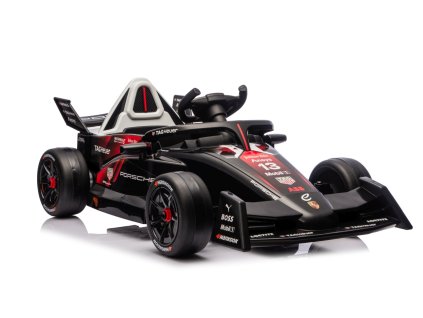 Elektrické autíčko Formule E Porsche červené 1