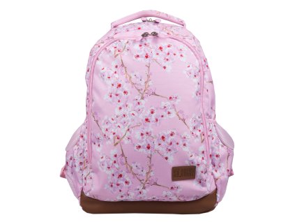 batoh dvoukomorovy flowers