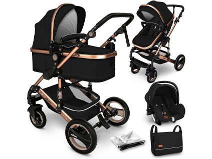 k15482 kiduku kombinovany kocarek 3v1 cerny 2