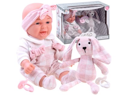 Panenka s plyšovým králíčkem ZA3828