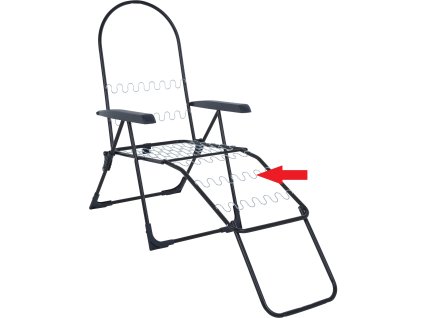Krátká pružina do křesel / lehátek 38 cm PATIO