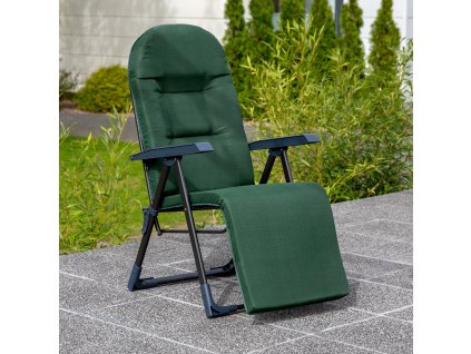 Polohovací zahradní křeslo s podnožkou Galaxy Plus H024-32IB PATIO