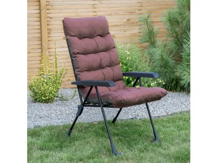 Polohovací zahradní křeslo Setenil Black Edition H047-04PB PATIO