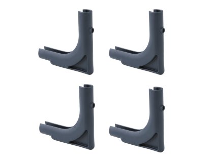 Sada 4 rohových násadek na nožky křesla / lehátka / lůžka ø 18 mm PATIO