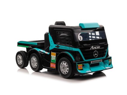 Elektrické autíčko Mercedes+ Návěs XMX622B Modré LCD