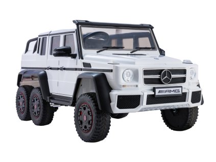 Auto Na Akumulator Mercedes G63 6x4 24V Biały