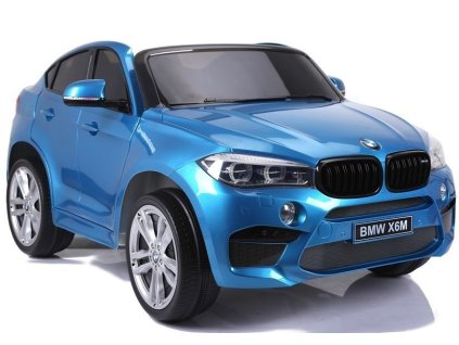 Auto Na Akumulator BMW X6M Niebieskie Lakierowane