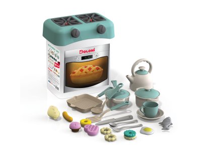 kuchynka set tyrkysovy