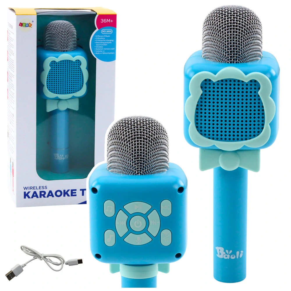 Bezdrátový mikrofon s Bluetooth pro karaoke