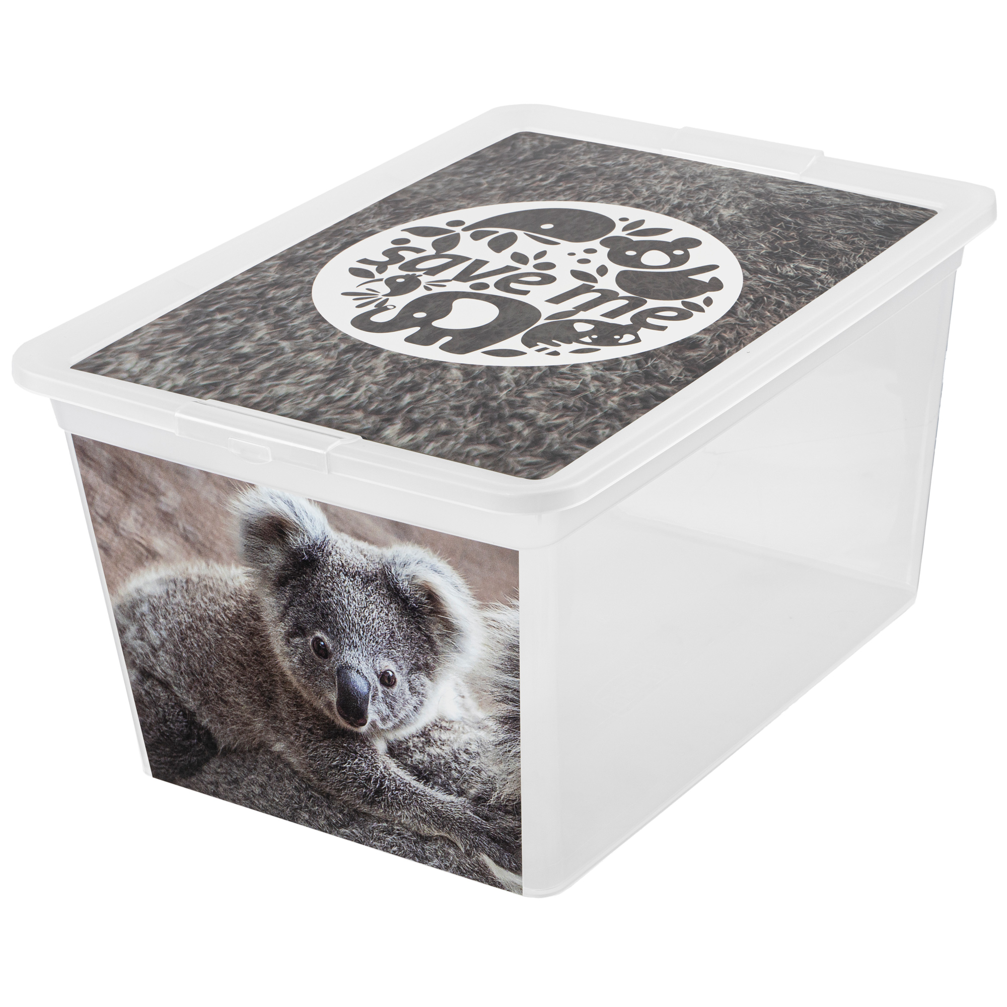 Box s víkem X Box Deco Koala 30 l BRANQ