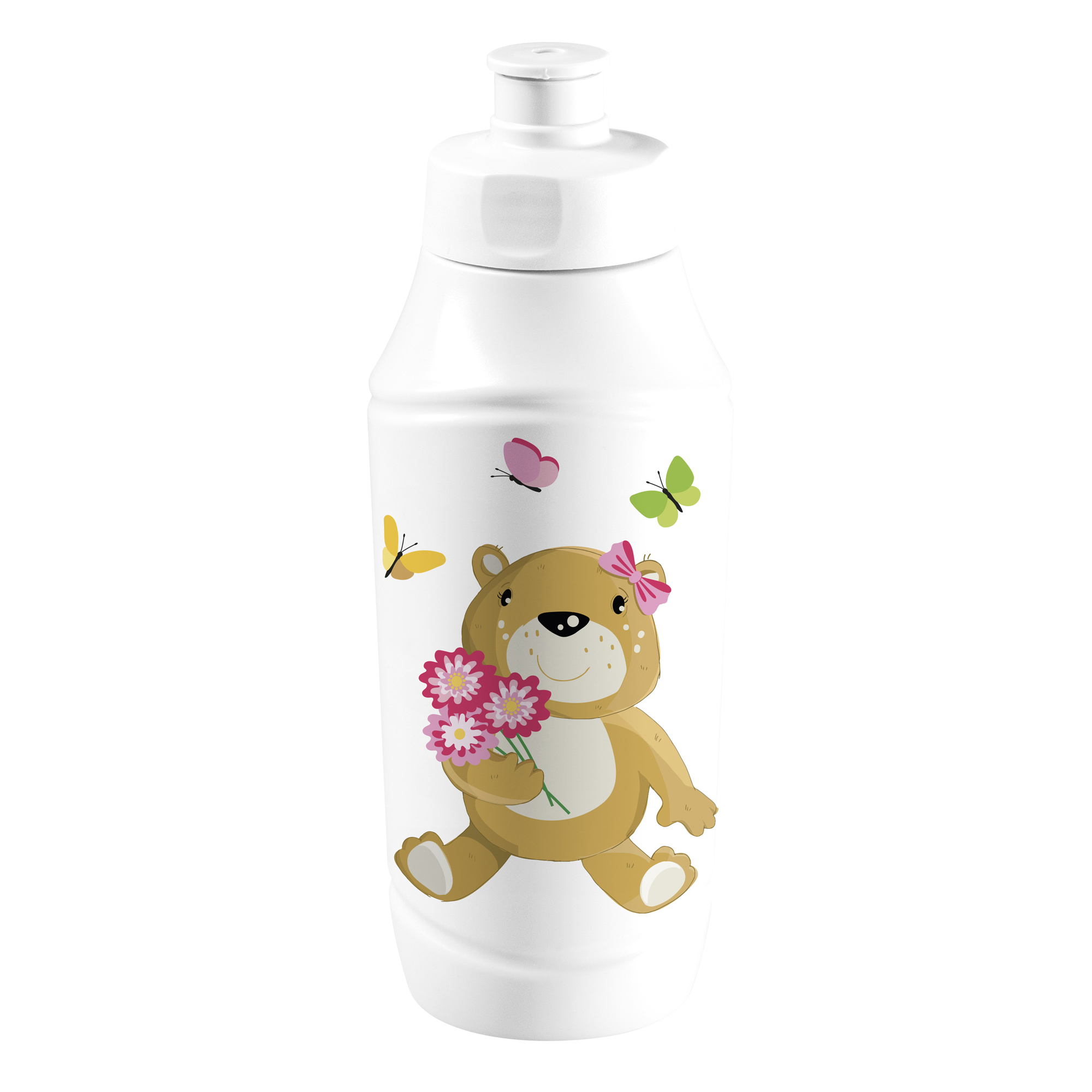 Dětská láhev na pití Eddie Pink 375 ml AMBITION JUNIOR