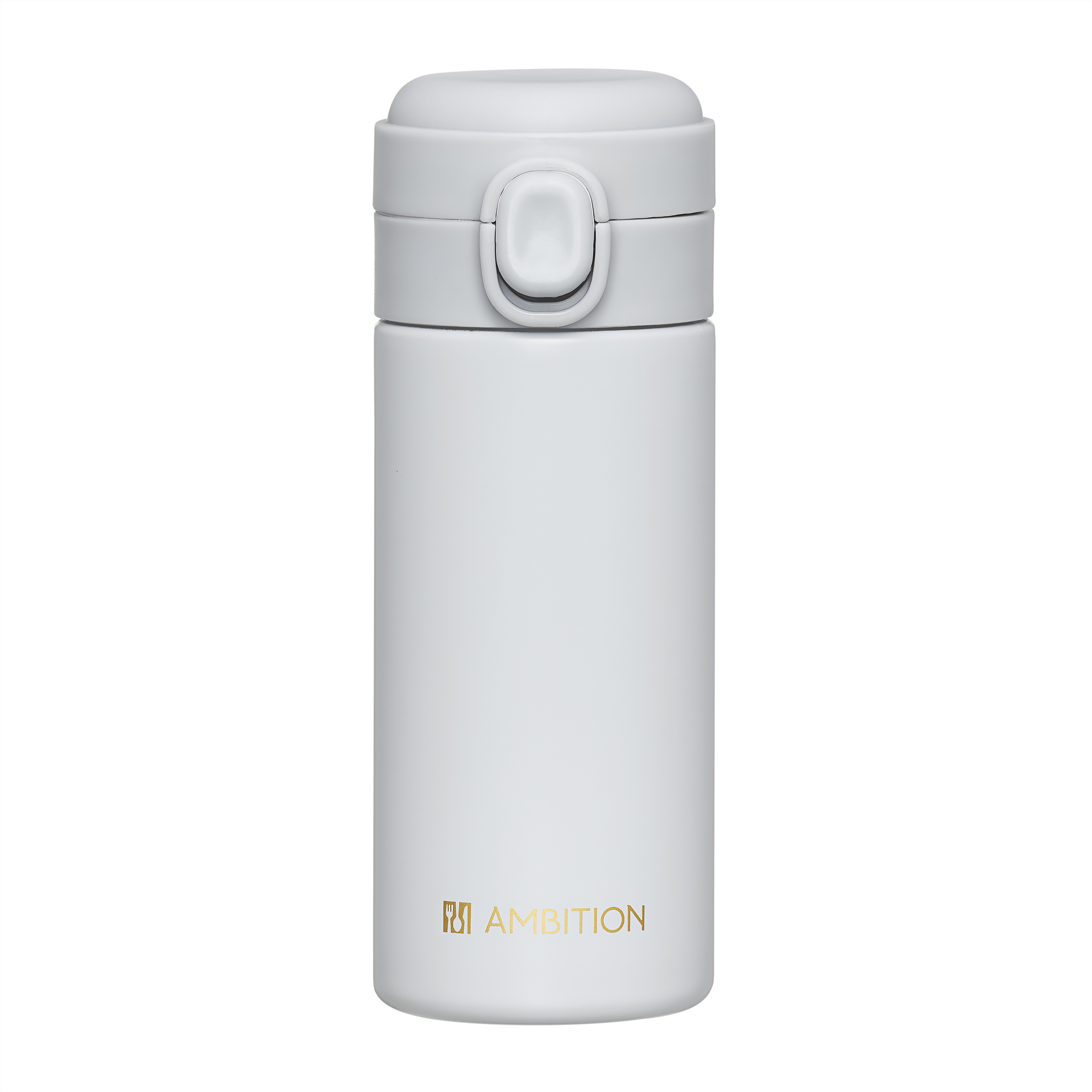 Šedý nerezový termohrnek Alice 320 ml AMBITION