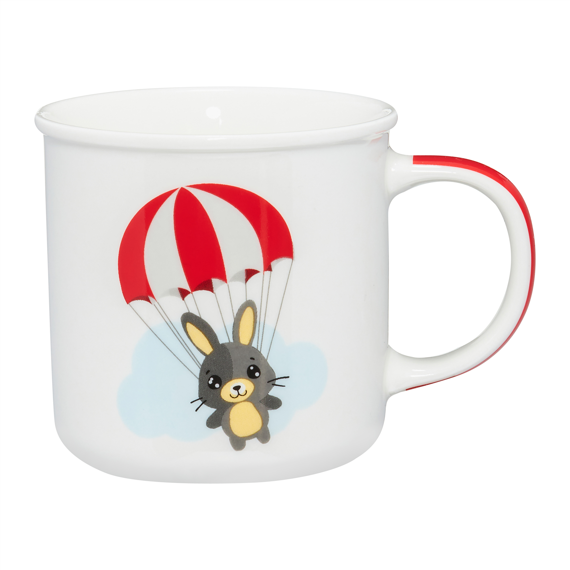 Levně Porcelánový hrnek Betty a Bunny Padák 240 ml AMBITION JUNIOR