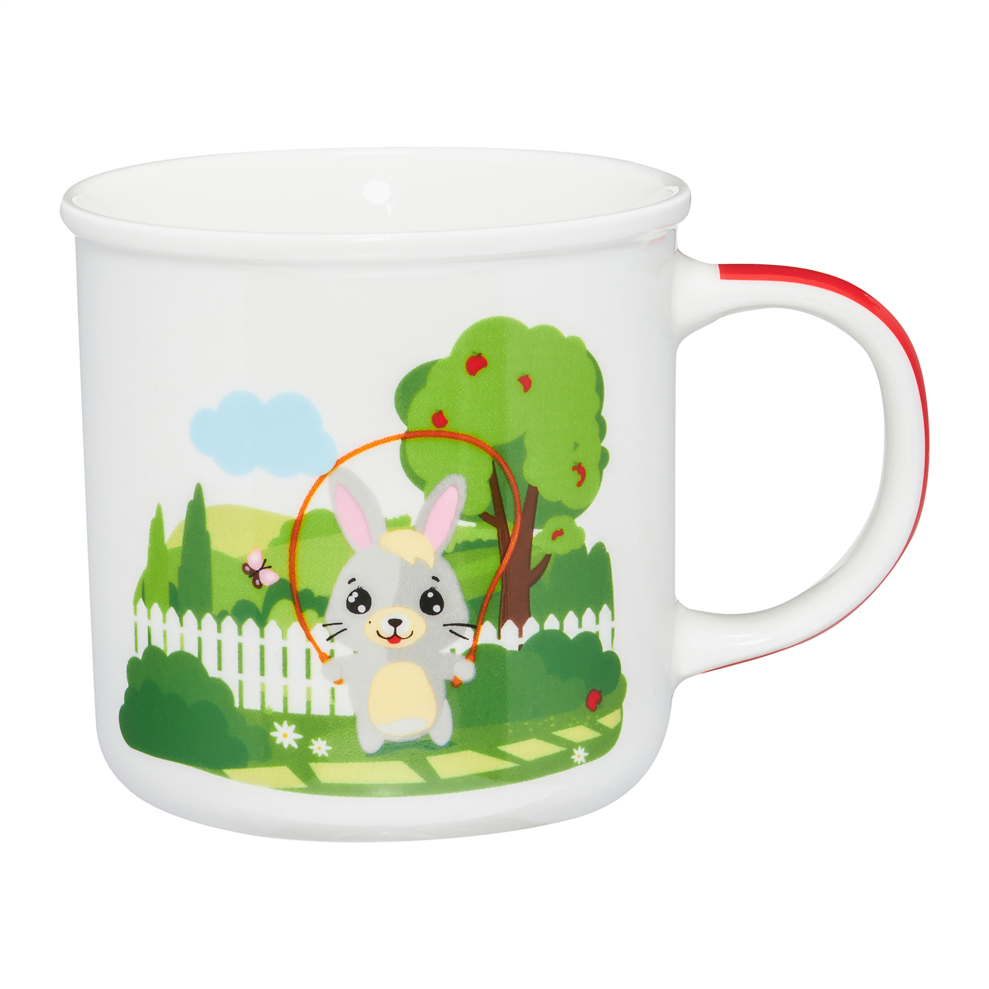 Levně Porcelánový hrnek Betty a Bunny Švihadlo 240 ml AMBITION JUNIOR