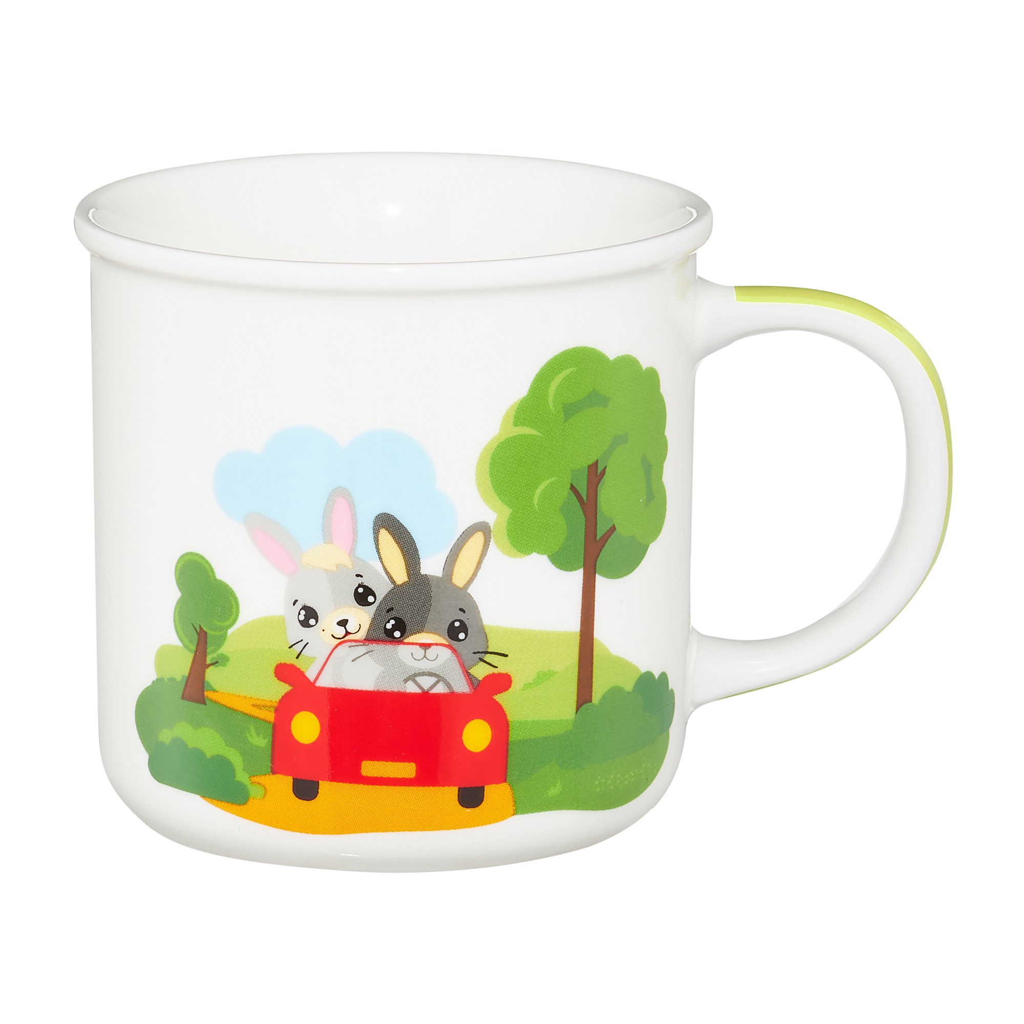 Porcelánový hrnek Betty a Bunny Auto 240 ml AMBITION JUNIOR