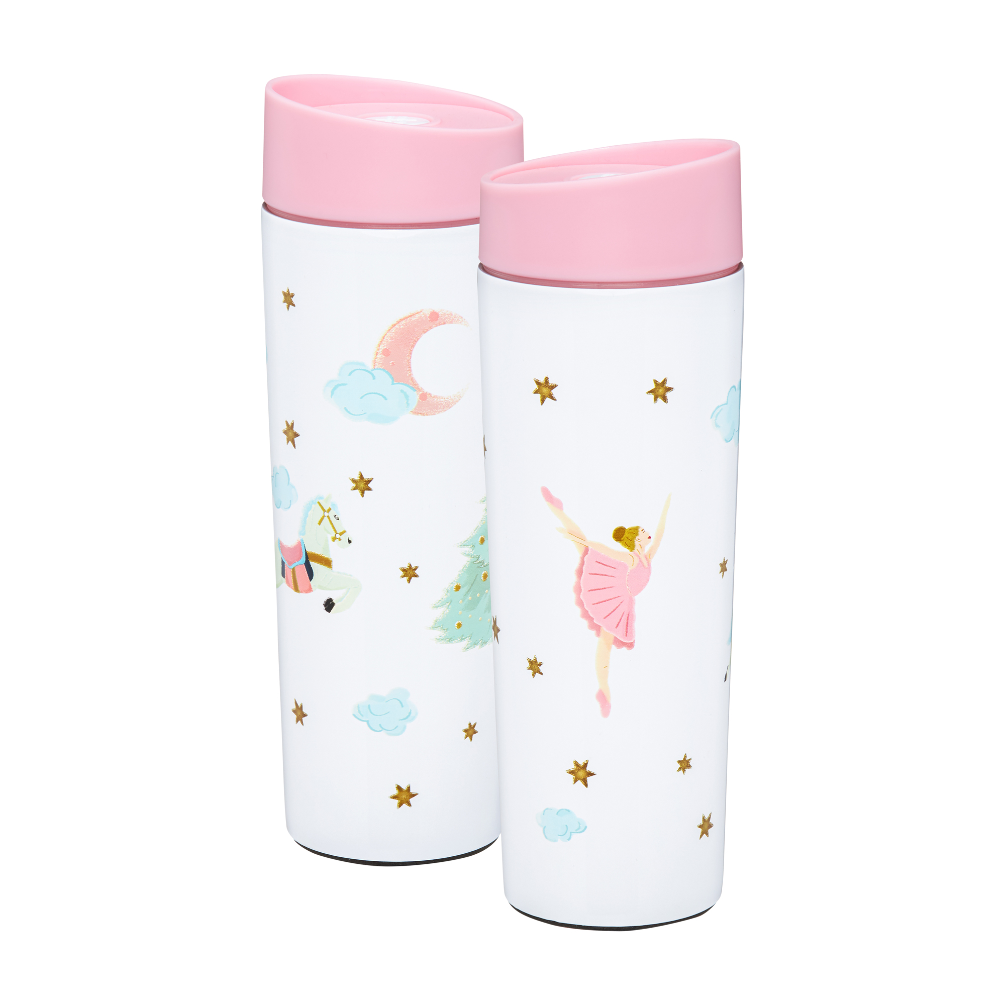 Termohrnek Ballet s růžovým víčkem 340 ml AMBITION