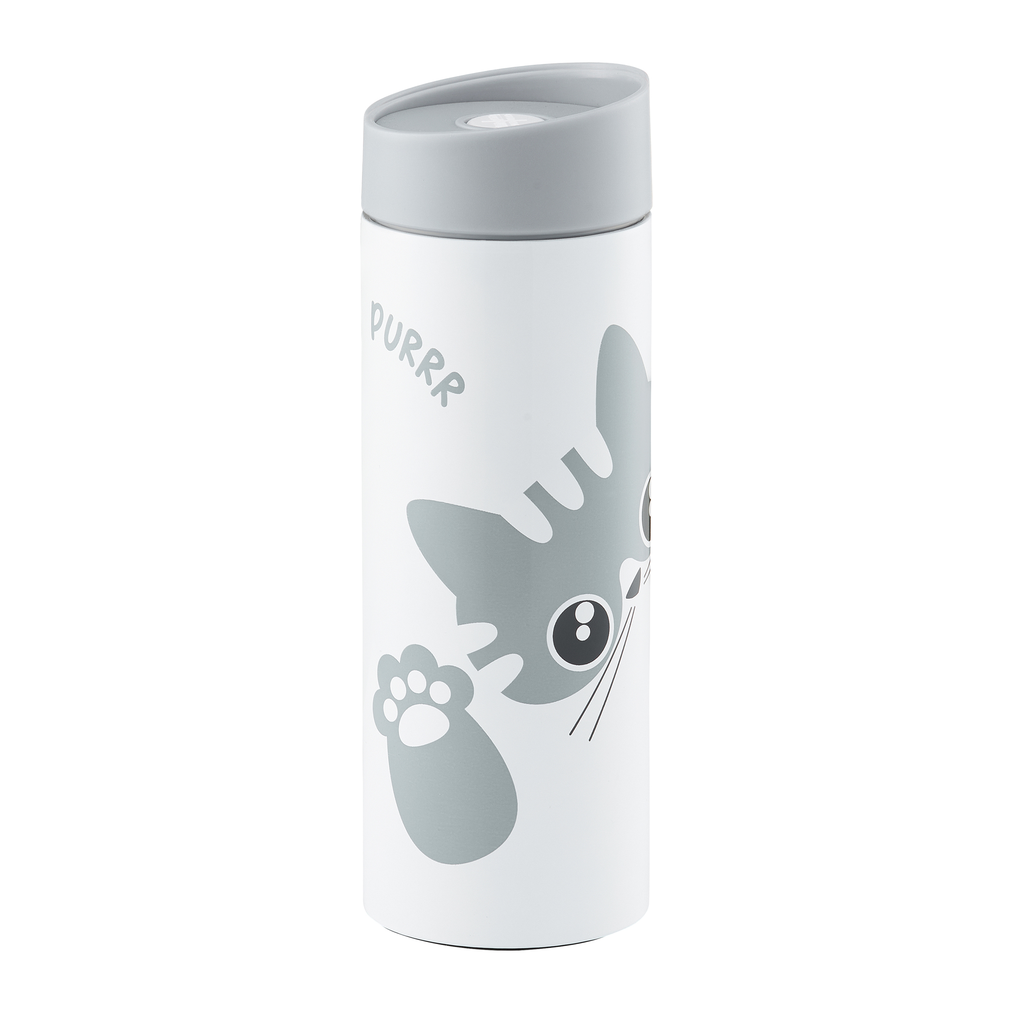 Nerezový termohrnek Kitty Grey 350 ml AMBITION