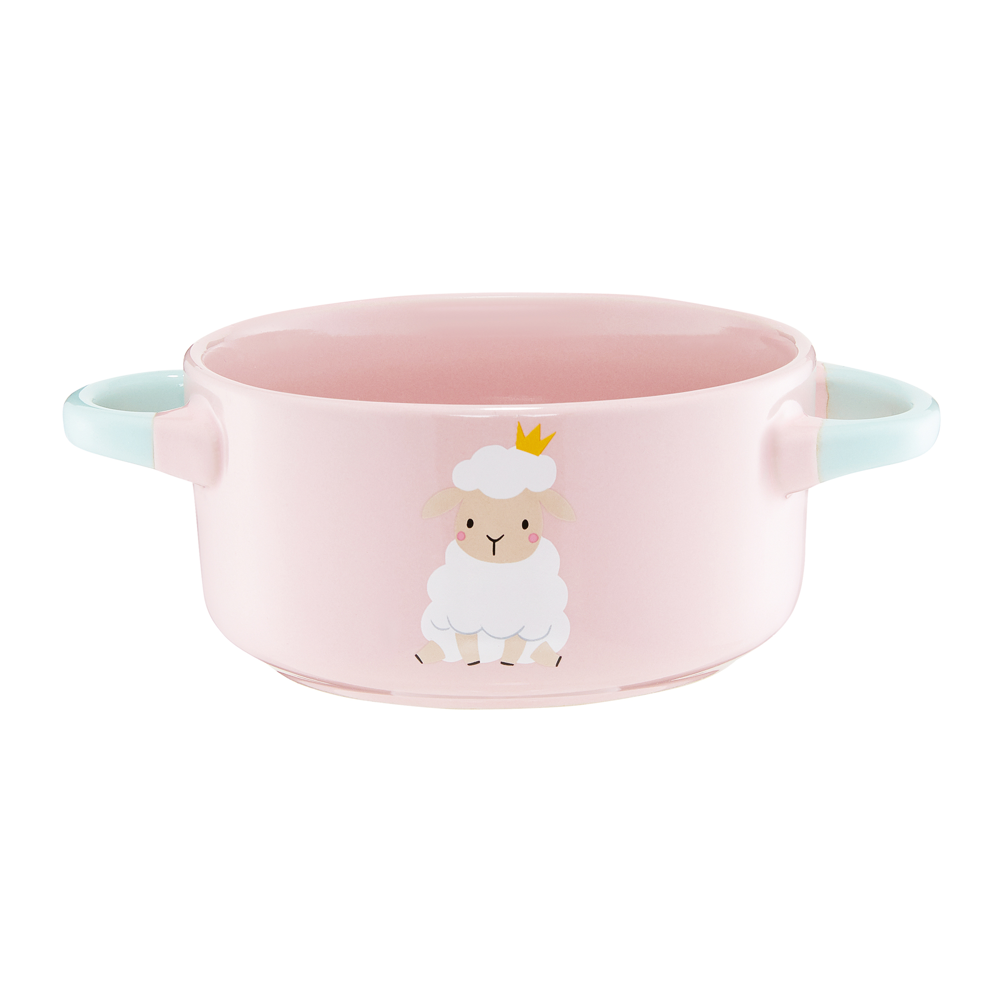 Dětská keramická miska Sweetie Ovečka 470 ml AMBITION JUNIOR