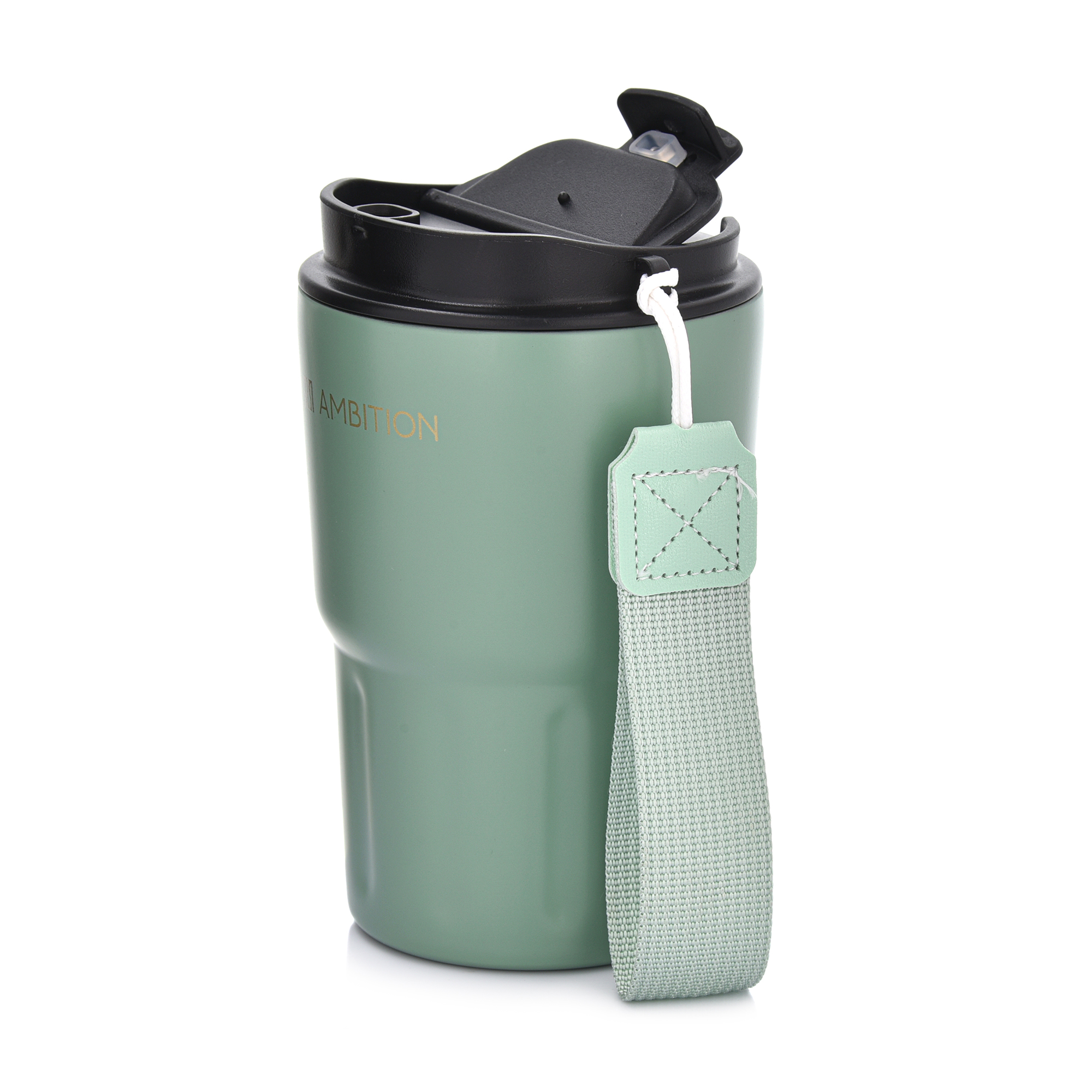 Zelený termohrnek Fern 350 ml AMBITION