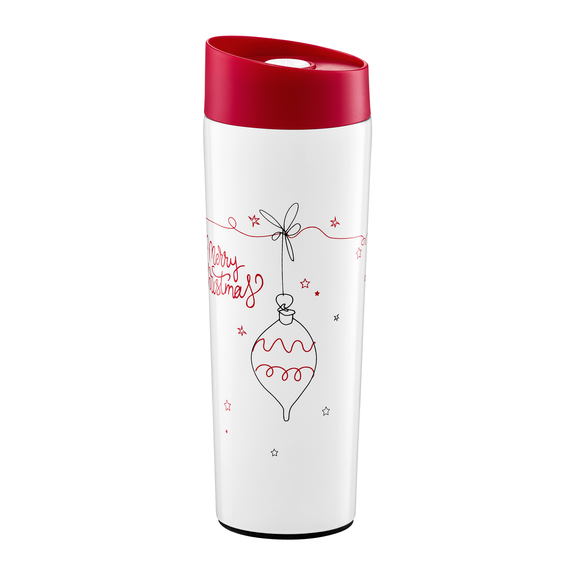 Termohrnek Line Art Christmas Flask 340 ml AMBITION
