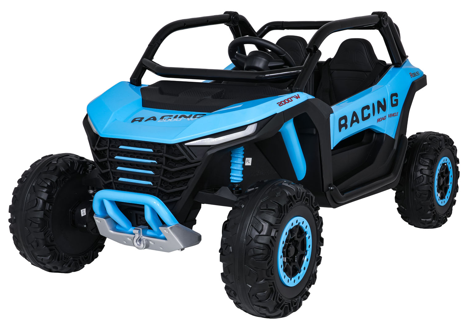 Dětské elektrické vozítko RACING Road modré