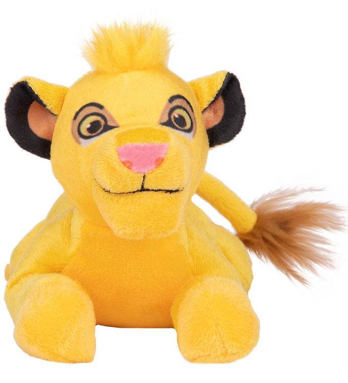 Tomido Plyšová hračka Simba Lví král se zvukem ležící 20 cm žlutá