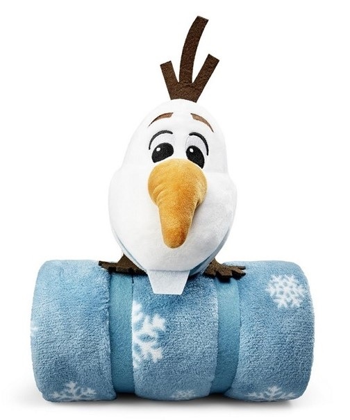 Tomido Plyšová postavička Olaf s dekou Disney Ledové království Frozen 29 cm vícebarevná