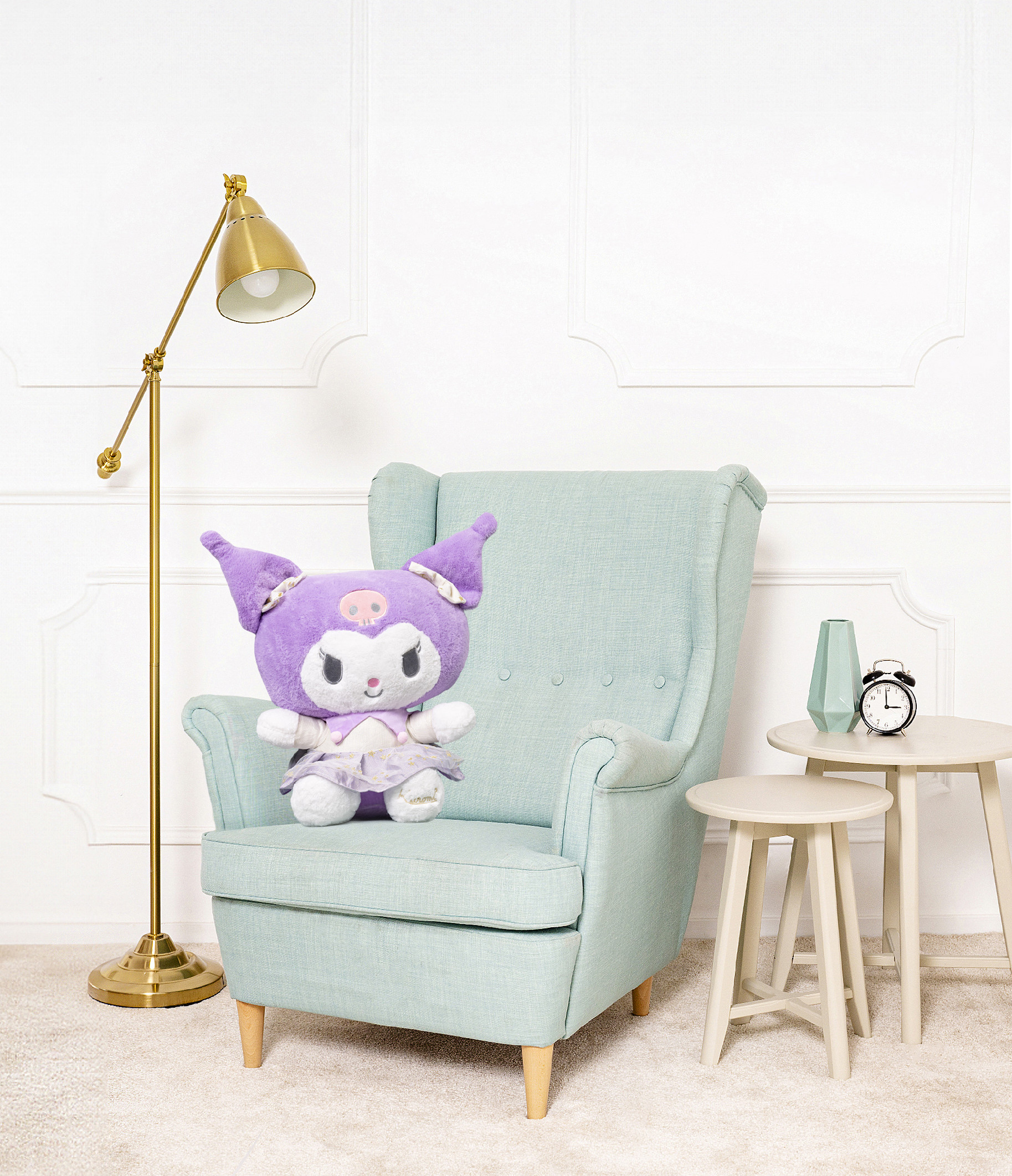 Tomido Plyšová postavička Hello Kitty Kuromi 60 cm fialová
