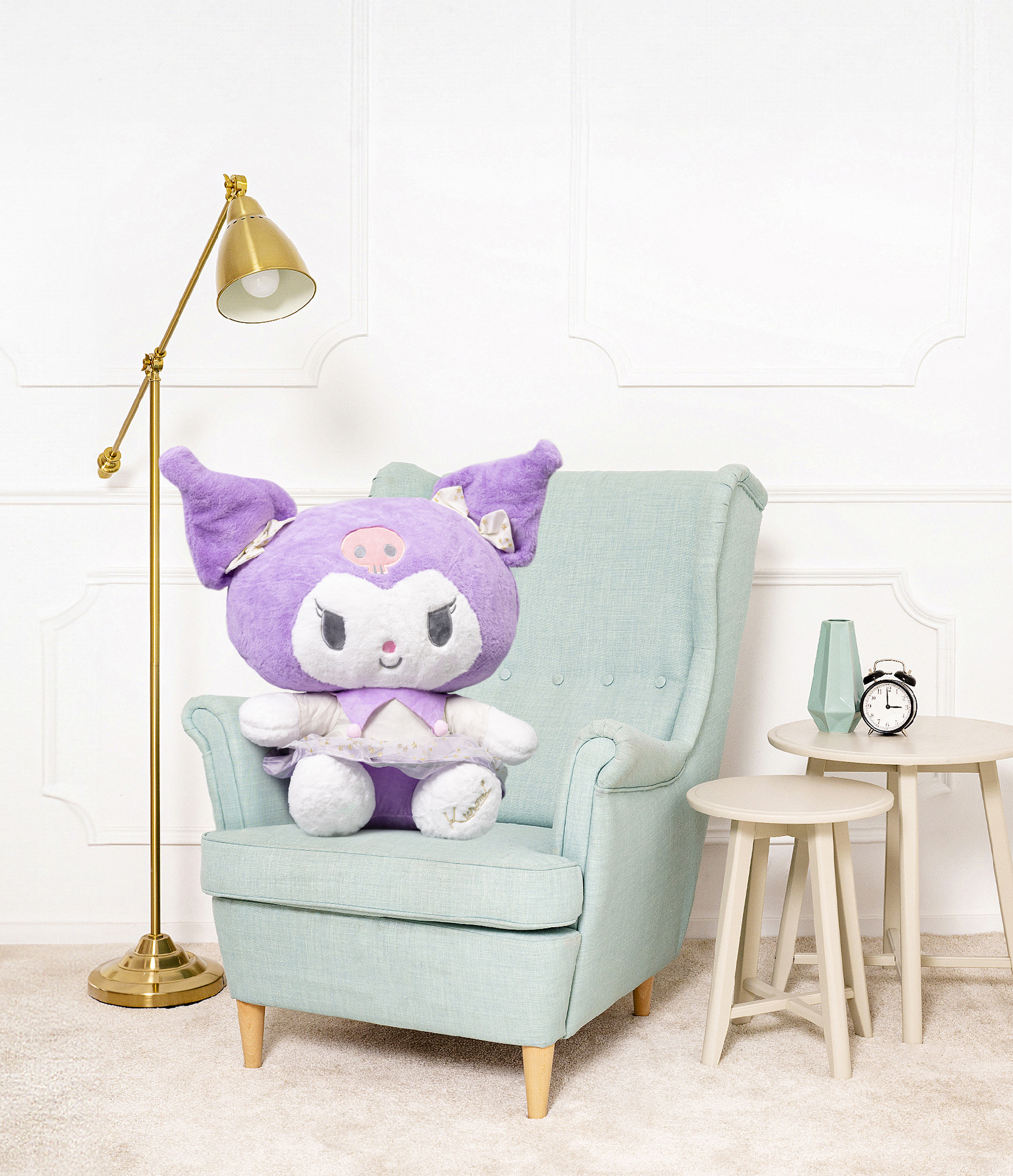 Tomido Plyšová hračka Hello Kitty Kuromi 80 cm fialová