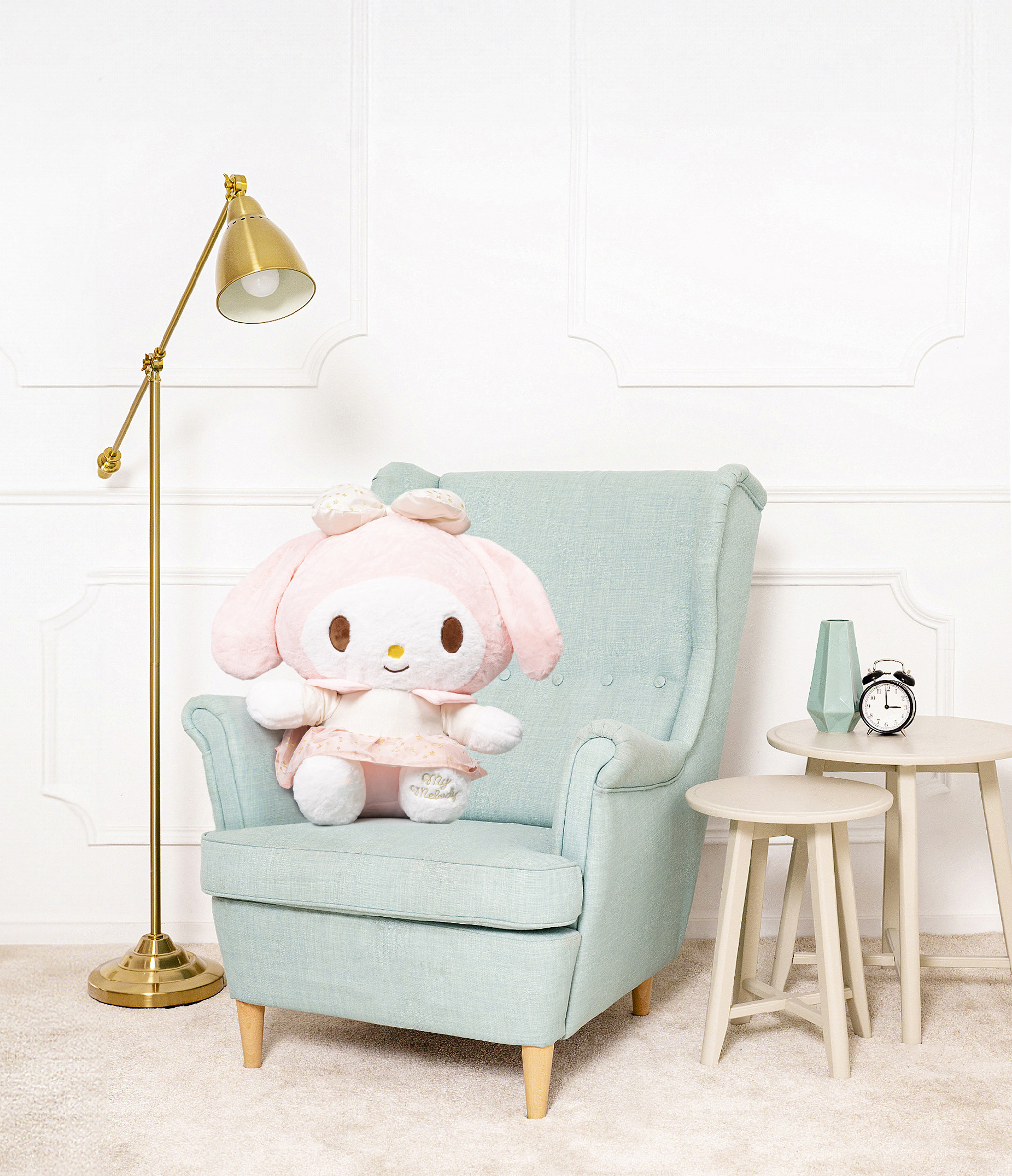 Tomido Plyšová postavička Hello Kitty Kuromi My Melody 80 cm růžová