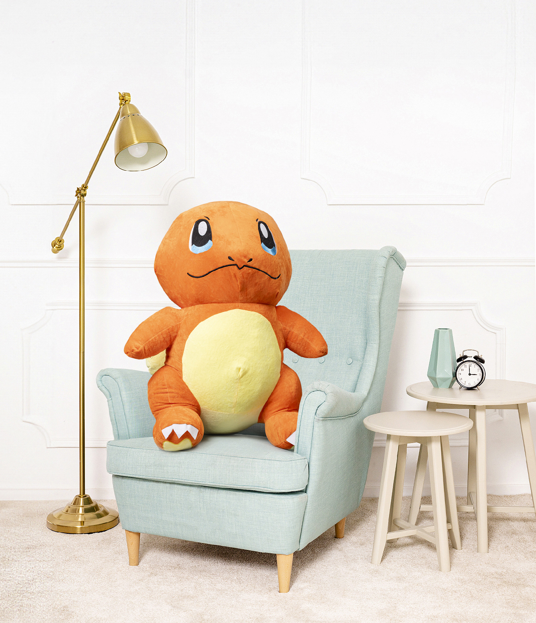 Tomido Plyšová hračka Pokemon Charmander 75 cm oranžová