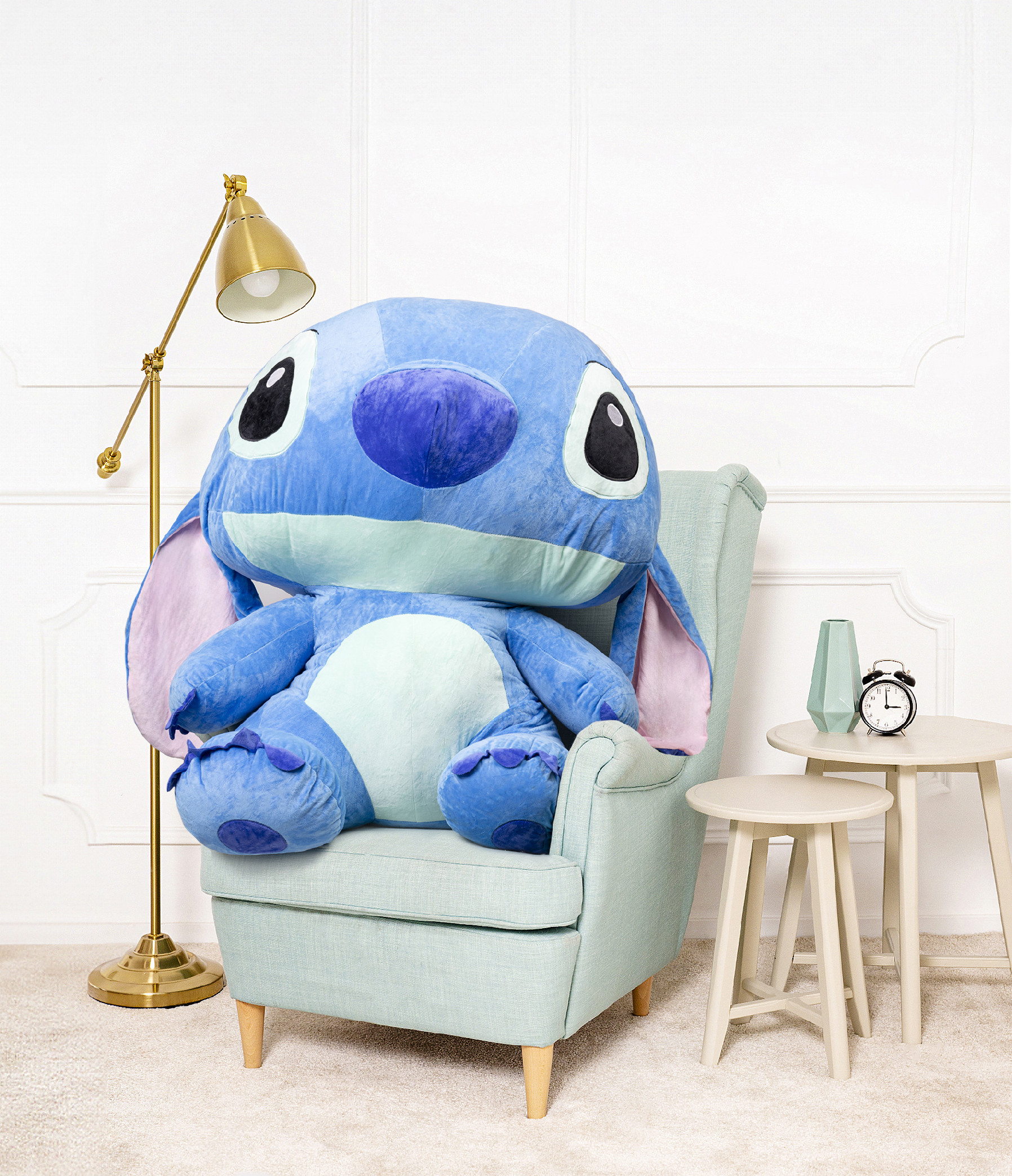 Tomido Plyšová hračka Stitch 120 cm modrá