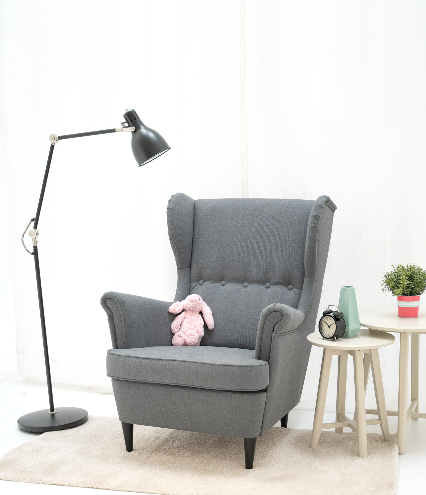 Tomido Plyšový králík Figo 30 cm růžový