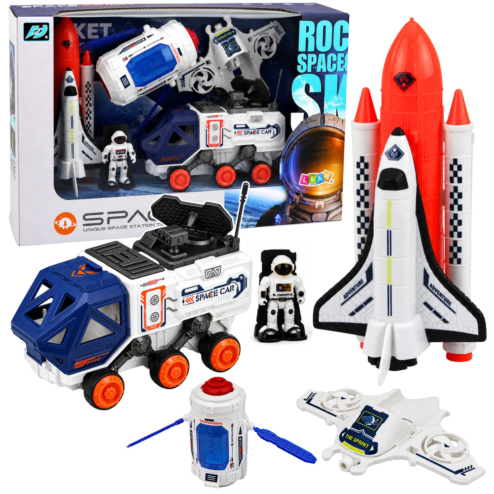Tomido Kosmická sada raketa astronaut