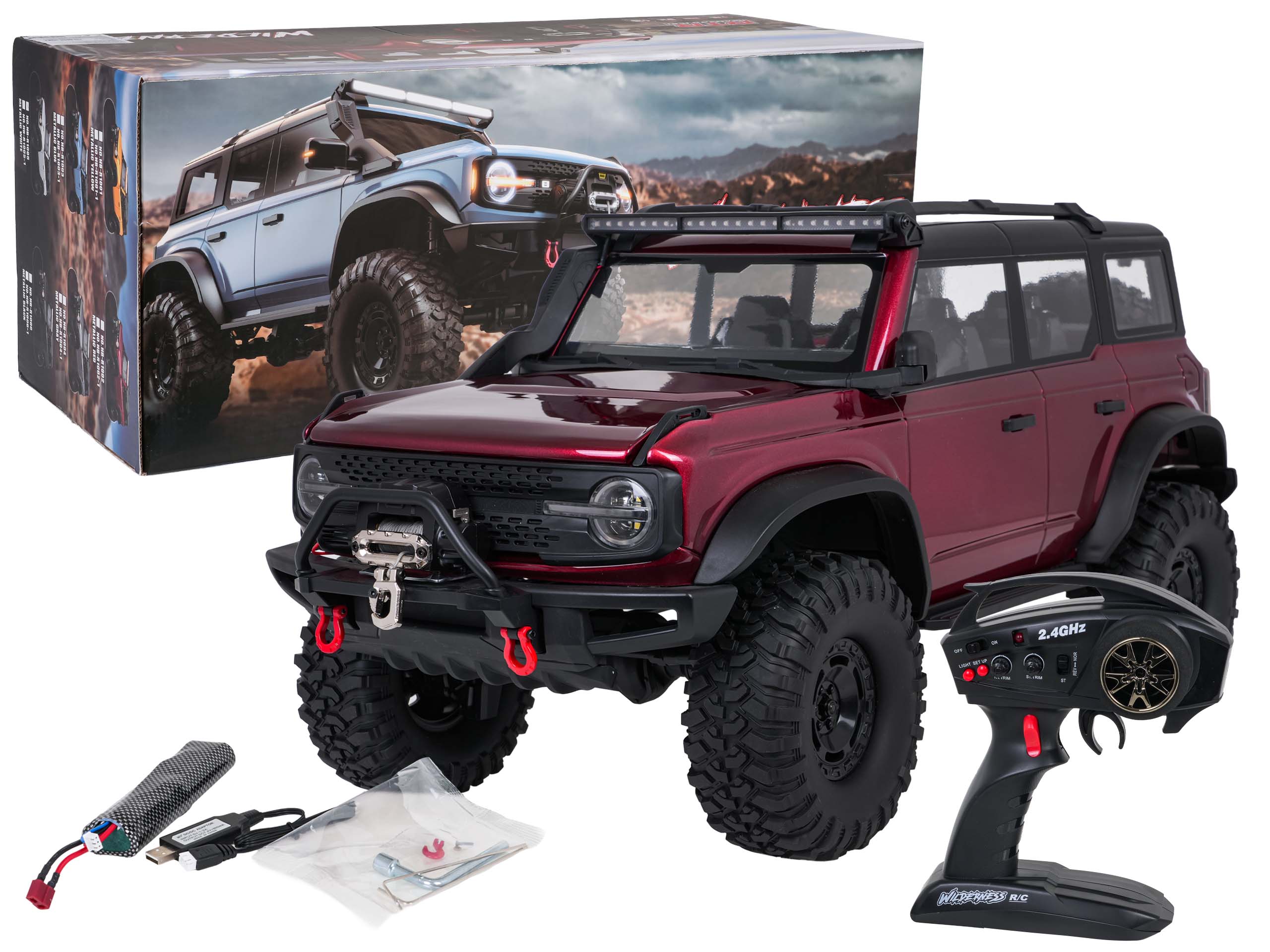 rc auto WILDERNESS 1:10 off-road crawler 4x4