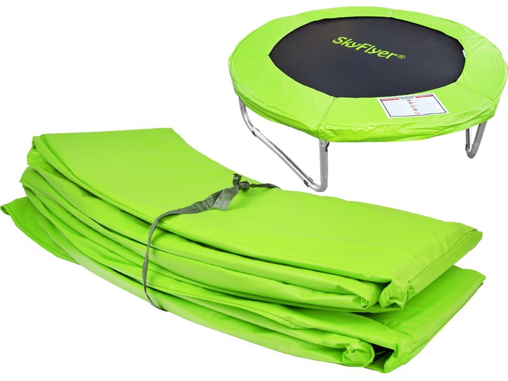 Tomido Kryt pružin na trampolínu 500 cm (16 ft) světle zelený SkyFlyer