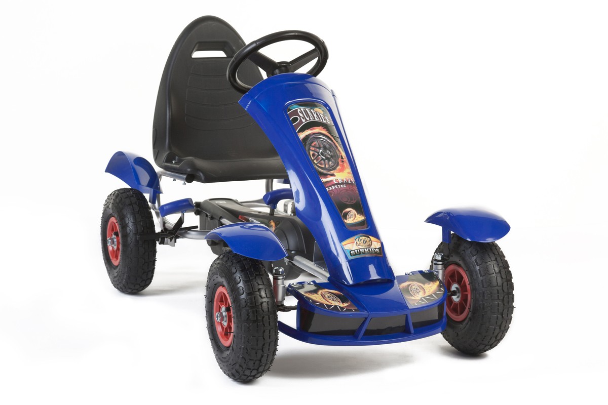 Ramiz Šlapací čtyřkolka Go-Kart F618 modrá