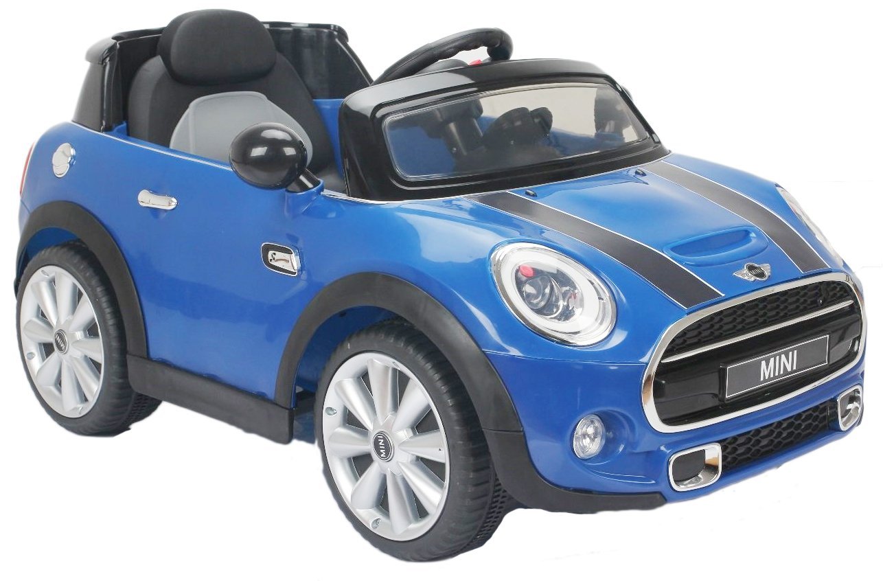 Ramiz Elektrické autíčko Mini Cooper, 2.4GHz, lakované modré