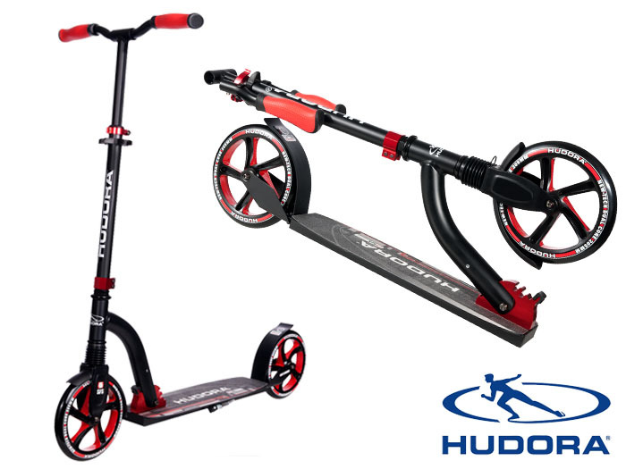 HUDORA Koloběžka Big Wheel Flex 200 červená